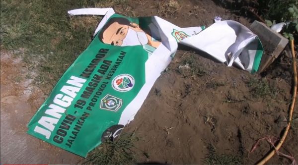 Amuk Warga Tengger Gegara Satgas Covid-19, Polisi Cari Pelaku Perusakan Fasum!