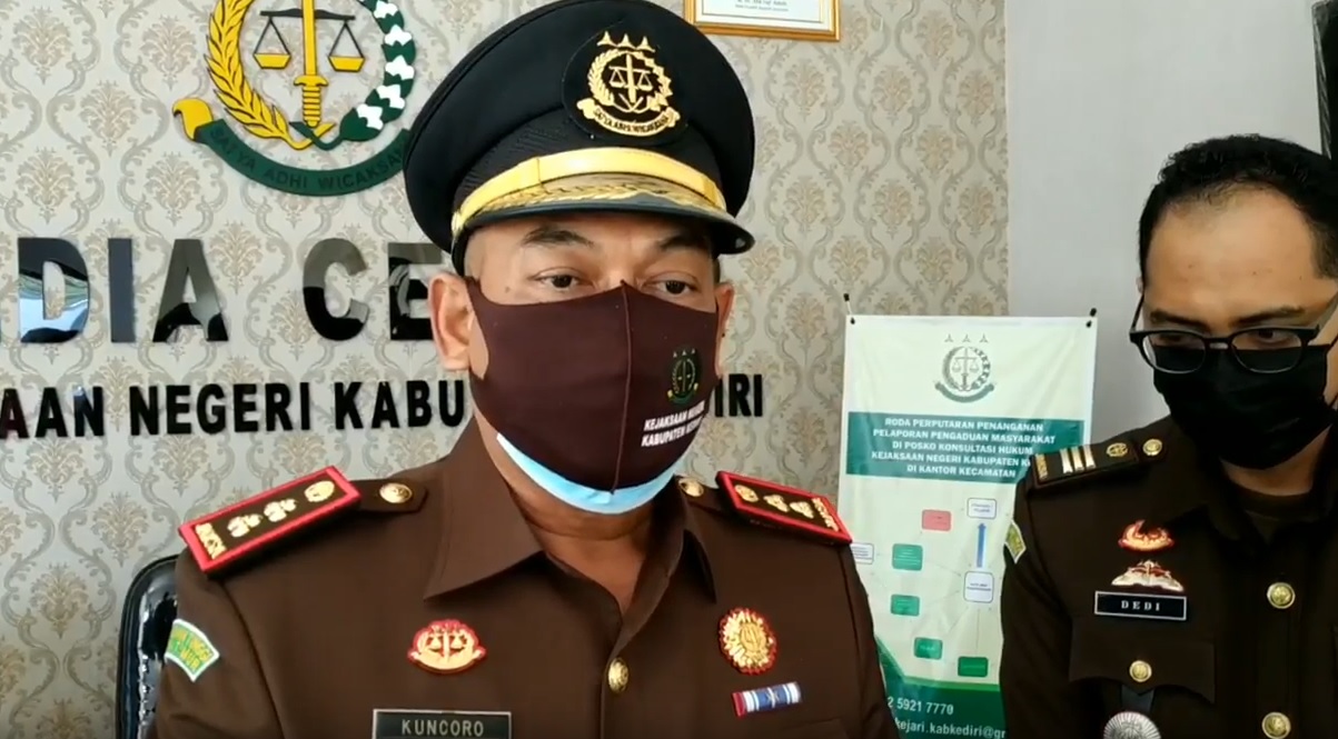 Korupsi, Mantan Pejabat Diskominfo Kediri Ditetapkan Tersangka