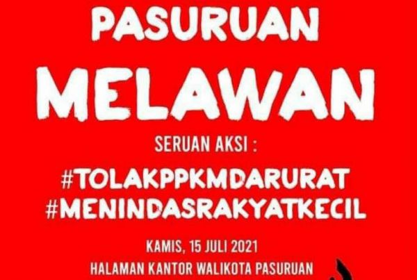 Penyebar Poster Tolak PPKM Darurat di Kota Pasuruan Ditetapkan Jadi Tersangka