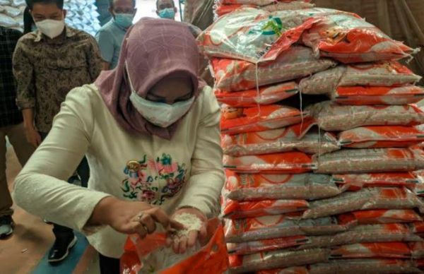 Sidak Bulog, Walikota Mojokerto Temukan Beras Berkutu