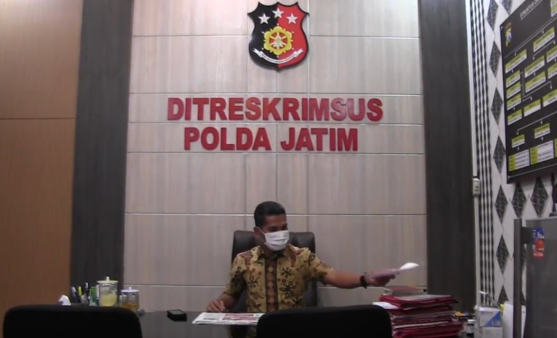 Wadir Reskrimsus Polda Jatim, AKBP Zulham Effendy (metrotv)