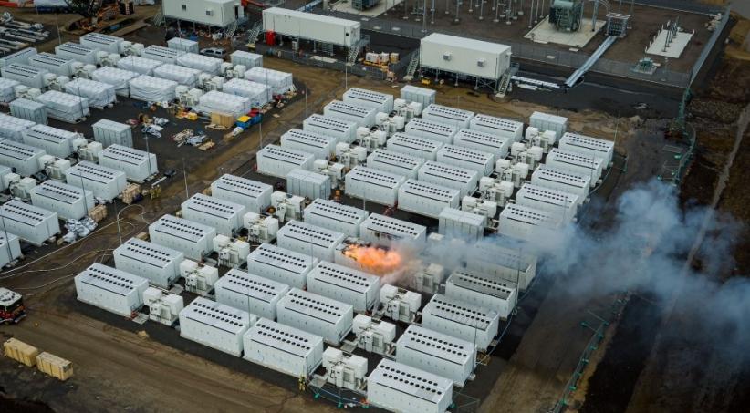 Kebakaran hebat terjadi di situs baterai megapack Tesla, Australia (Foto / Istimewa)