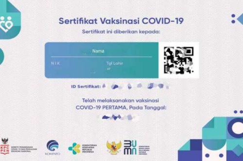 Sudah Vaksin Belum Dapat Sertifikat, Begini Mengurusnya!