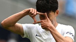 Penyerang Tottenham, Son Heung-Min (afp)