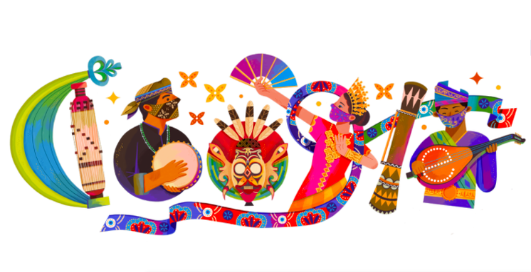 Rayakan HUT RI, Google Doodle Tampilkan Keragaman Budaya Indonesia