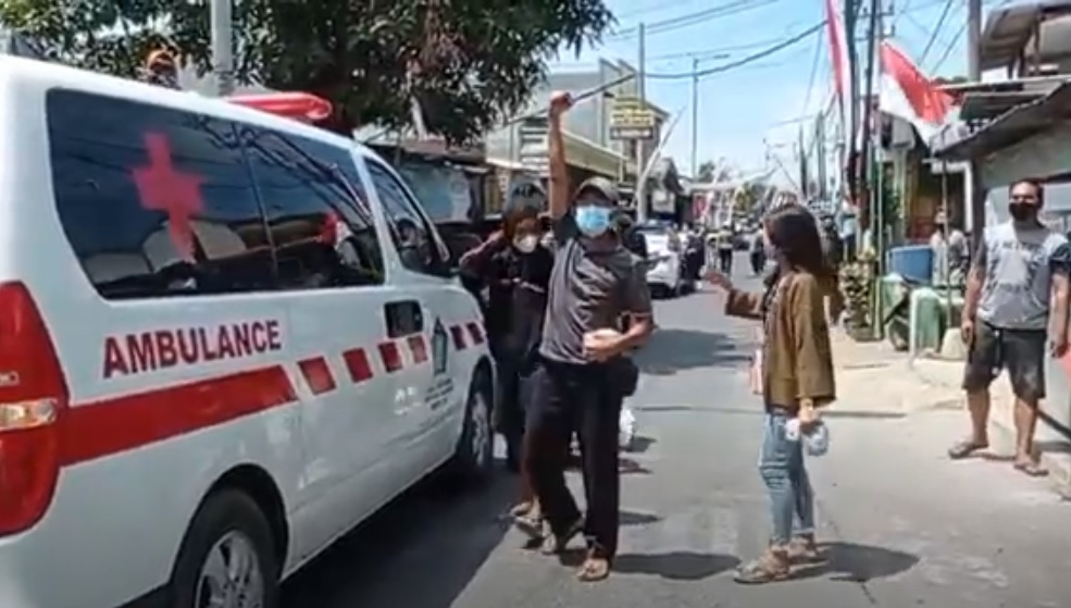 arga isoman di Desa Sukorejo Kecil, Buduran Kabupaten Sidoarjo. (metrotv) 