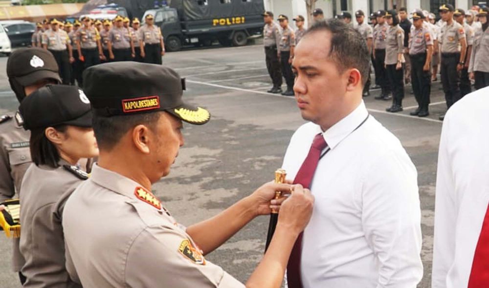 AKP Giadi Nugraha, Peraih Pin Emas Kapolri Jabat Kasat Reskrim Polres Perak