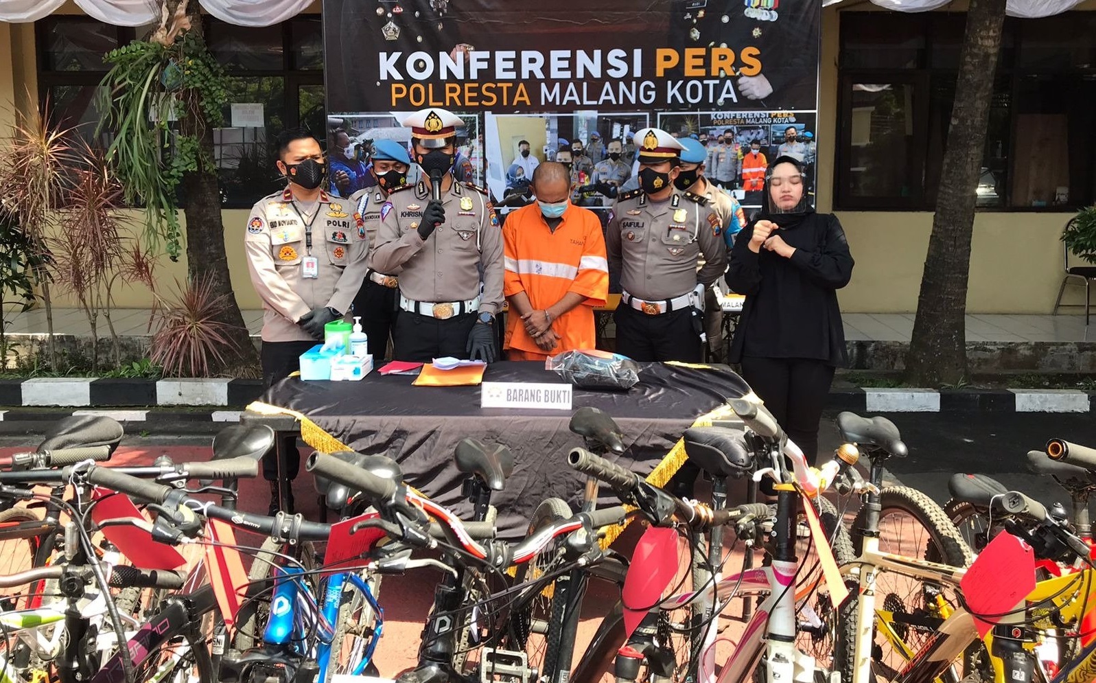Polisi Tangkap Dua Pencuri Spesialis Sepeda Gowes
