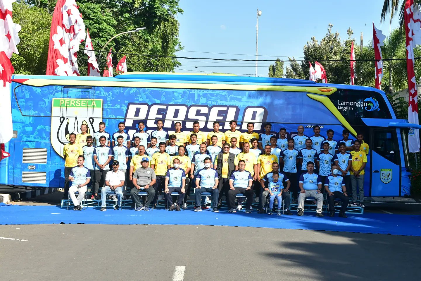 Launching tim Persela Lamongan (twiter)