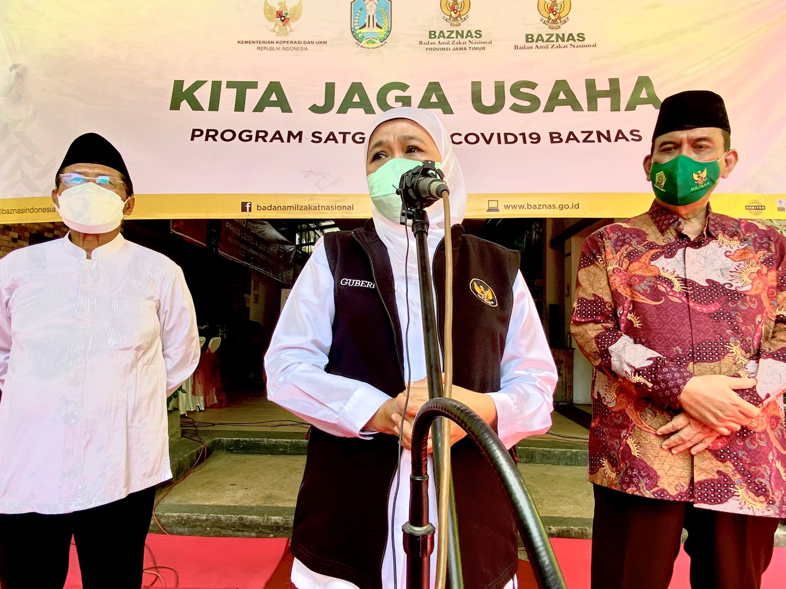 Gubernur Jatim, Khofifah Indar Parawansa  (Foto / Metro TV)