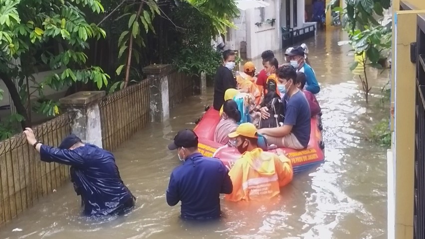 Ilustrasi banjir (medcom.id)