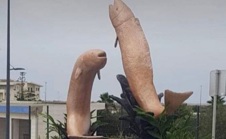 Tak Hanya Gajah Mungkur Gresik, Patung Ikan Phallic Maroko Juga Picu Kontroversi