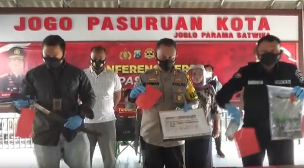 Begal Sadis Pasuruan Ditembak