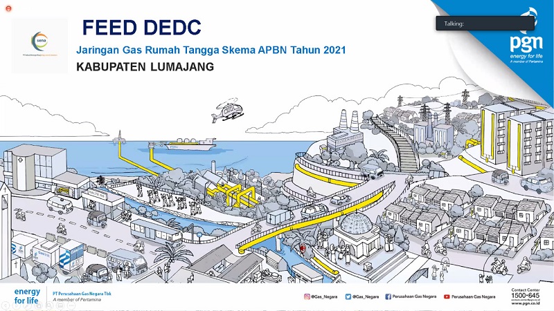 Kementerian ESDM Akan Bangun Jaringan Gas Rumah Tangga di Lumajang