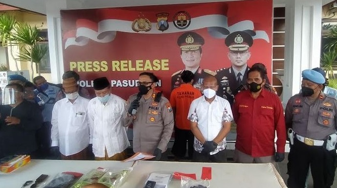 Pengedar Narkoba Jaringan Internasional Dibekuk Polres Pasuruan, Amankan Sabu 2 Kg