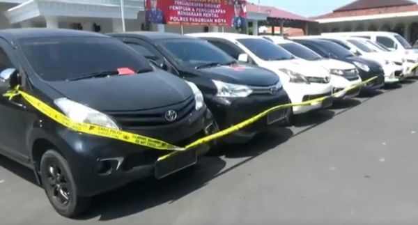 3 Pelaku Penggelapan 10 Mobil Rental di Pasuruan Diringkus