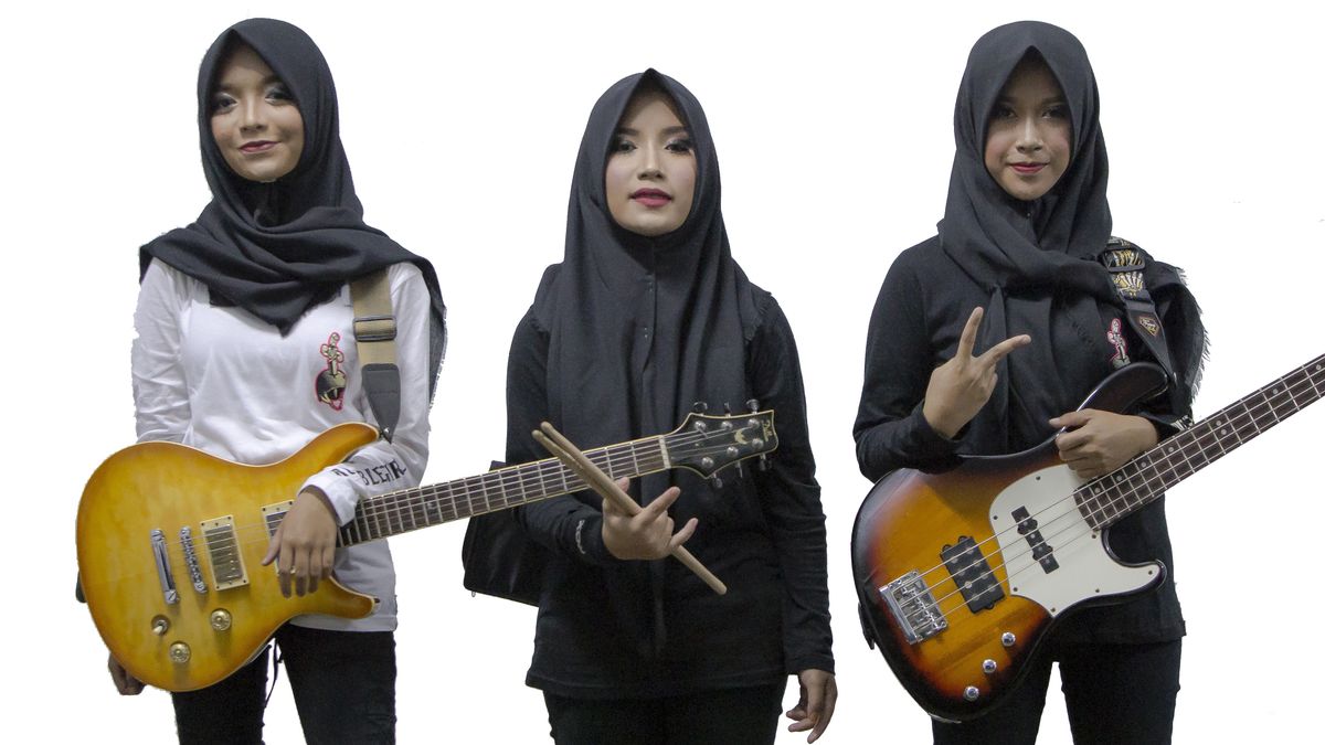 Bikin Bangga, Band Metal Berhijab Indonesia Gelar Tur Eropa