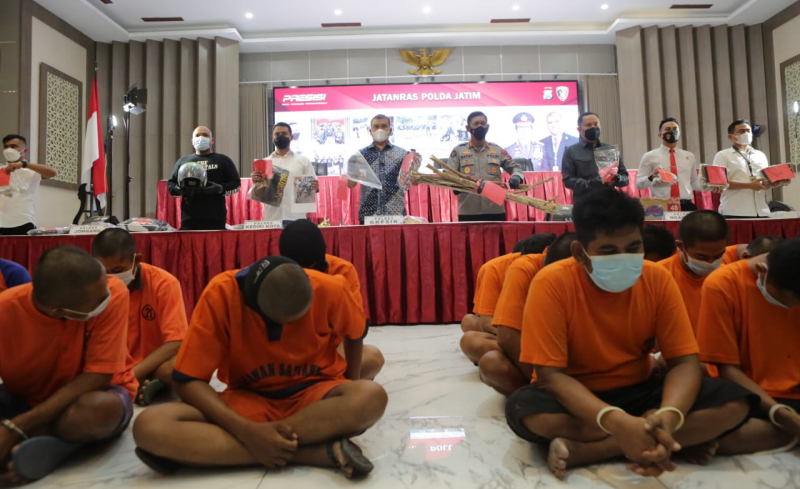 Bikin Resah, 72 Pendekar Silat Ditangkap, 19 Masih Anak-Anak