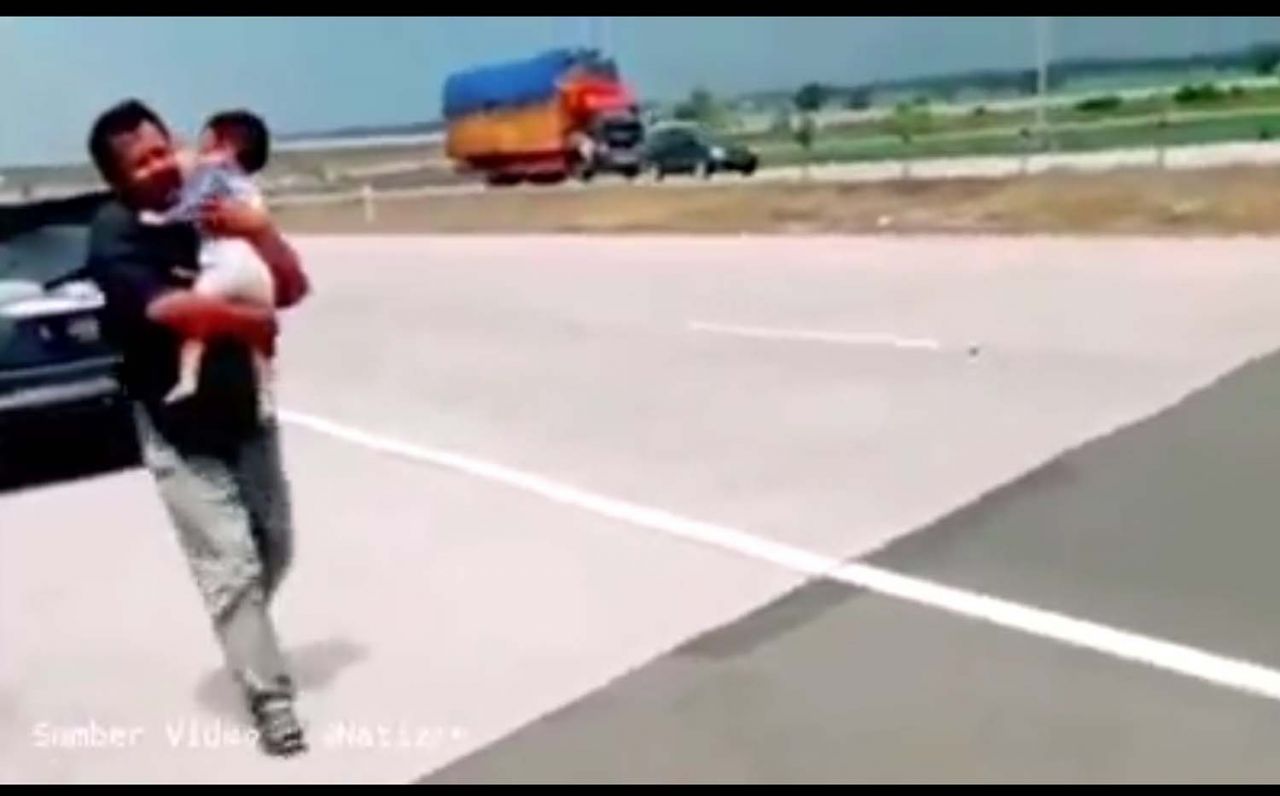 Kesaksian Ansori, Sopir Truk Penyelamat Gala Usai Kecelakaan di Tol Jombang