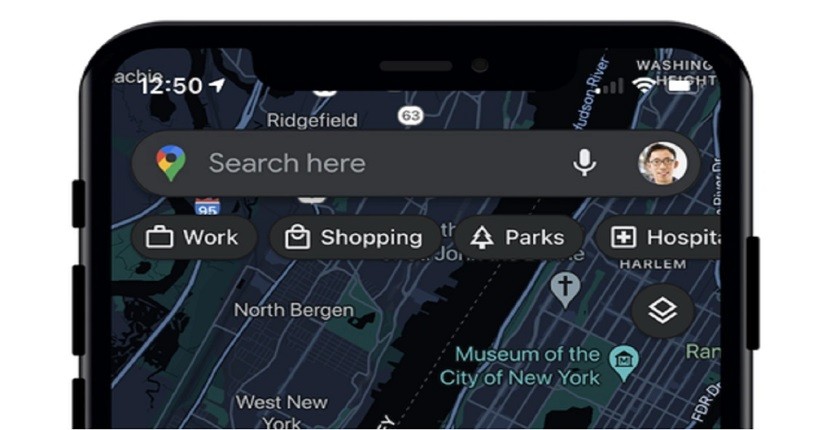 Keren, Google Maps di iPhone Punya Dark Mode