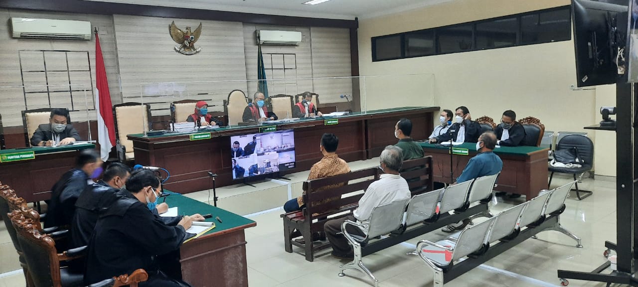 Keterangan 4 saksi meringankan terdakwa Novi Rahmat Hidayat (Foto / Clicks.id)