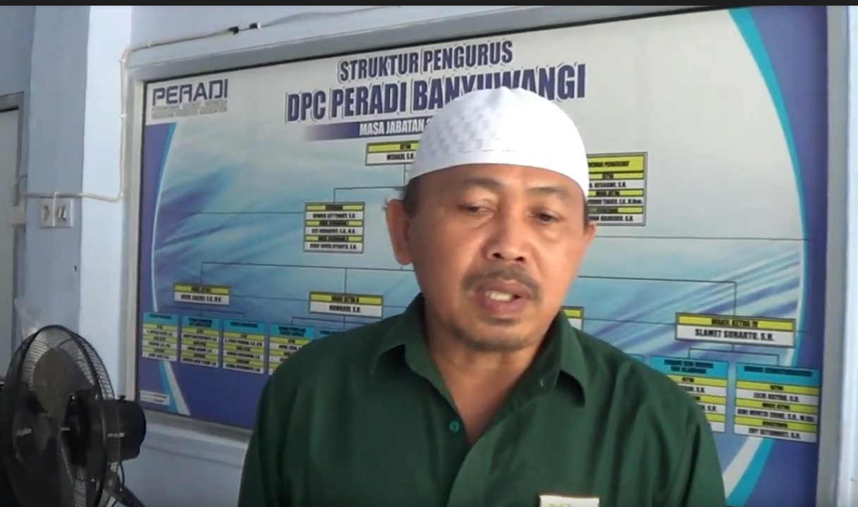 Apa Kata Peradi Soal Pengacara Hamburkan Uang di Mapolsek Banyuwangi?