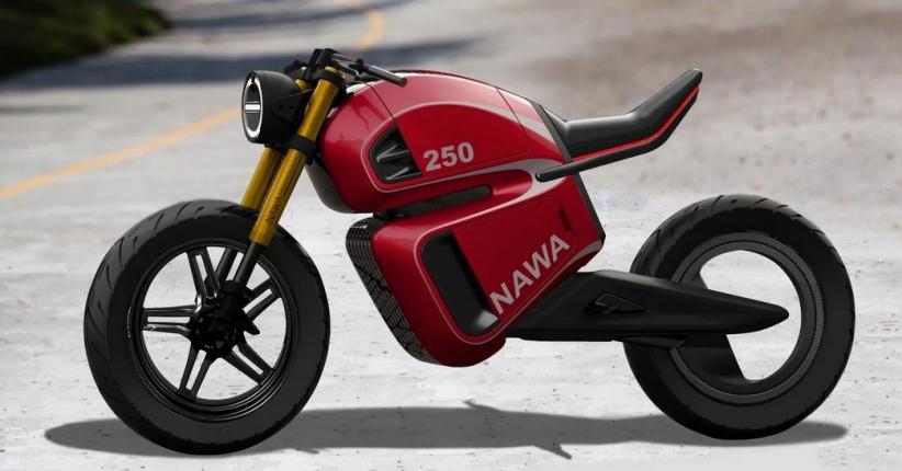  NAWA Technologies meluncurkan konsep sepeda motor listrik bernama Racer yang diklaim mampu melaju hingga 300 KMP (Foto / Istimewa)