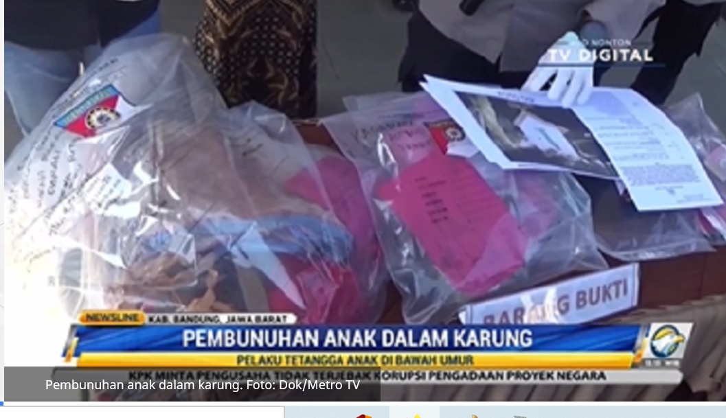 Ngeri, Pembunuhan Anak dalam Karung Terungkap