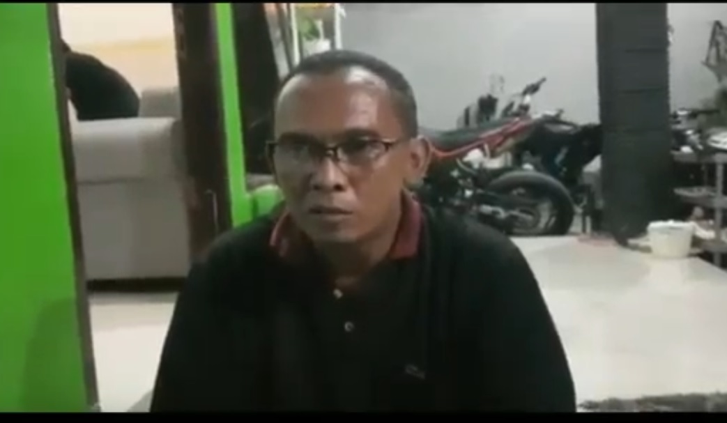 Niyono, Ayah Bripda Randy Bagus Hari Sasongko. (metrotv)