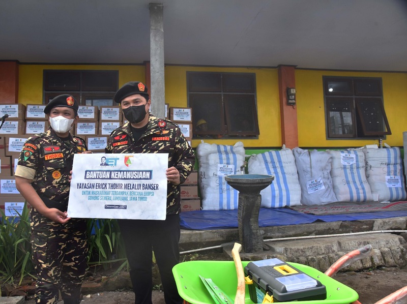 2.970 Rumah Rusak Akibat Erupsi Semeru