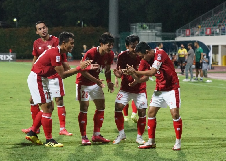 Timnas Indonesia akan menghadapi tuan rumah Singapura di semifinal Piala AFF. (pssi)