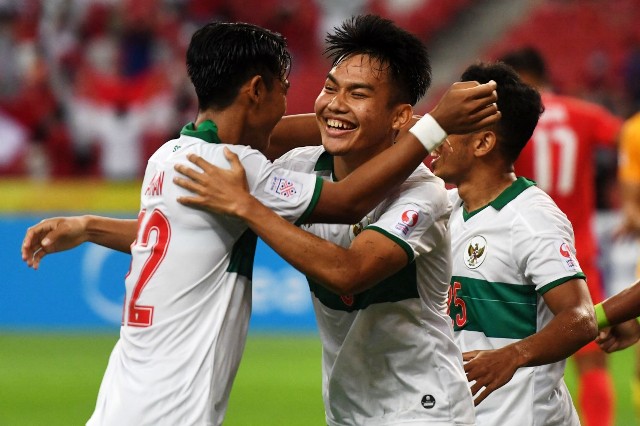 Indonesia Ditahan Imbang Singapura, Witan Cetak Gol Indah