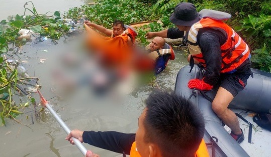 3 Hari Hilang, Bocah di Surabaya Ditemukan Tersangkut Eceng Gondok