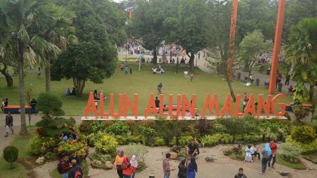 Alun-alun Malang. (ist)