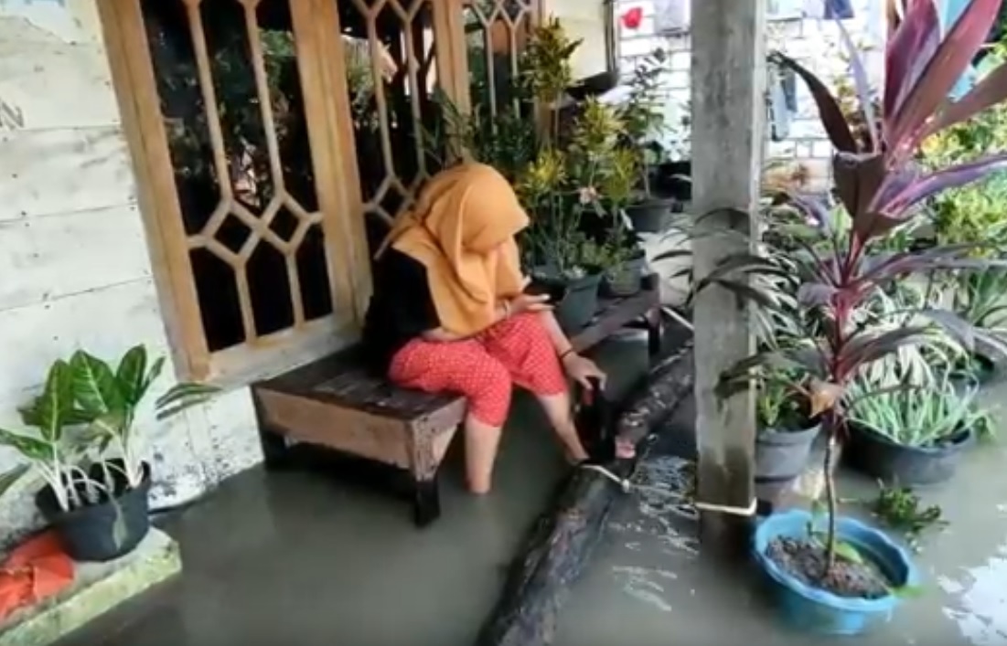 Luapan Sungai Bengawan Jero merendam rumah di 6 Kecamatan wilayah Lamongan. (metrotv)