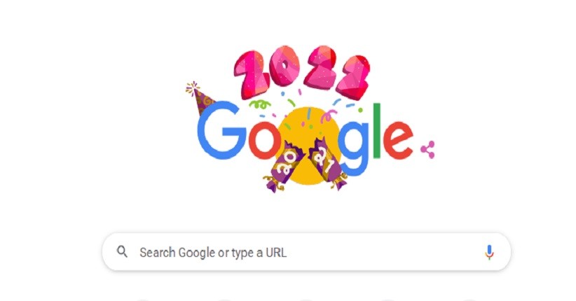 Sambut Tahun Baru 2022, Google Tampilkan Doodle Anyar