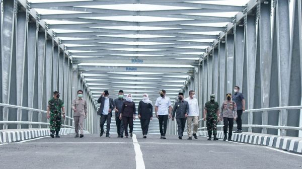 Jembatan Kare Bojonegoro-Tuban Sudah Beroperasi