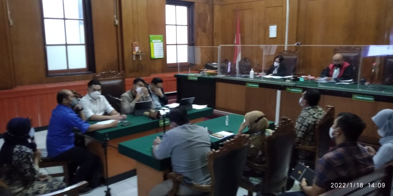 Sidang praperadilan kasus dugaan pencabulan SPI di Pengadilan Negeri Surabaya (Foto / Istimewa)