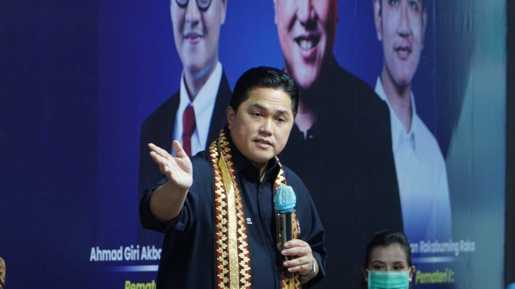 Erick Thohir akan Ciptakan Market Pengembangan Produk Dalam Negeri