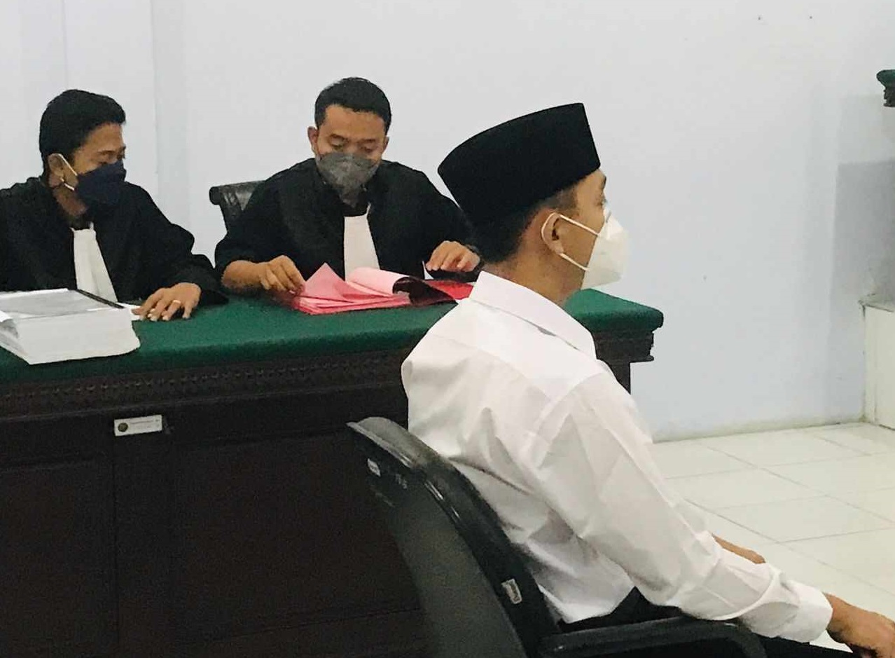  Terdakwa mantan anggota Polres Pasuruan, Randy Bagus Hari Sasongko (RBHS) (Foto/ Metro TV)