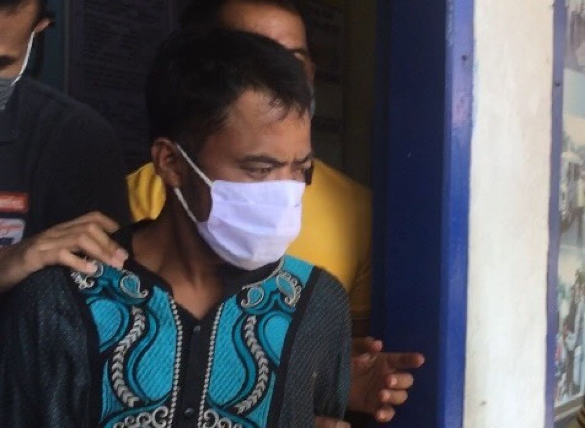 Pelaku penusukan ketua MUI Pesanggaran ditangkap (Foto / Istimewa)