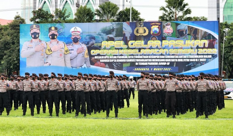 Apel Pasukan keselamatan berlalu lintas (Foto / Metro TV)