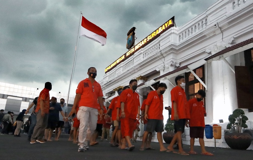 58 Kasus Kejahatan Jalanan di Surabaya Diungkap, Sukolilo dan Tambaksari Terbanyak!