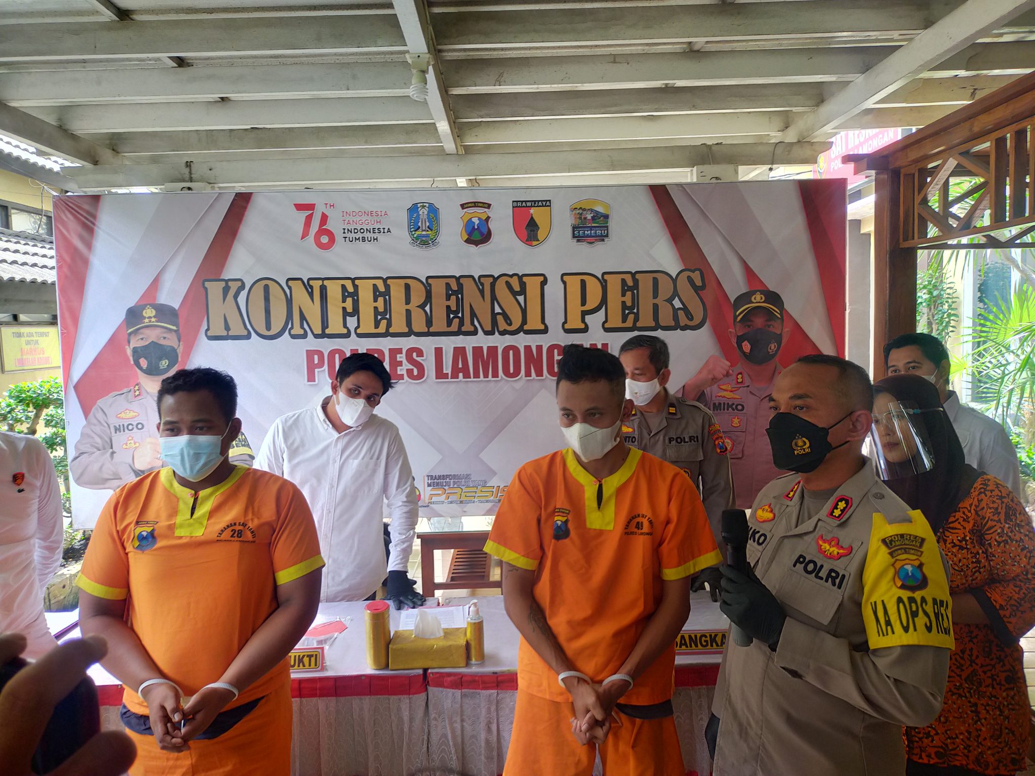 2 Pesilat Lamongan Dibekuk Usai Aniaya Remaja di Kafe, 3 Buron