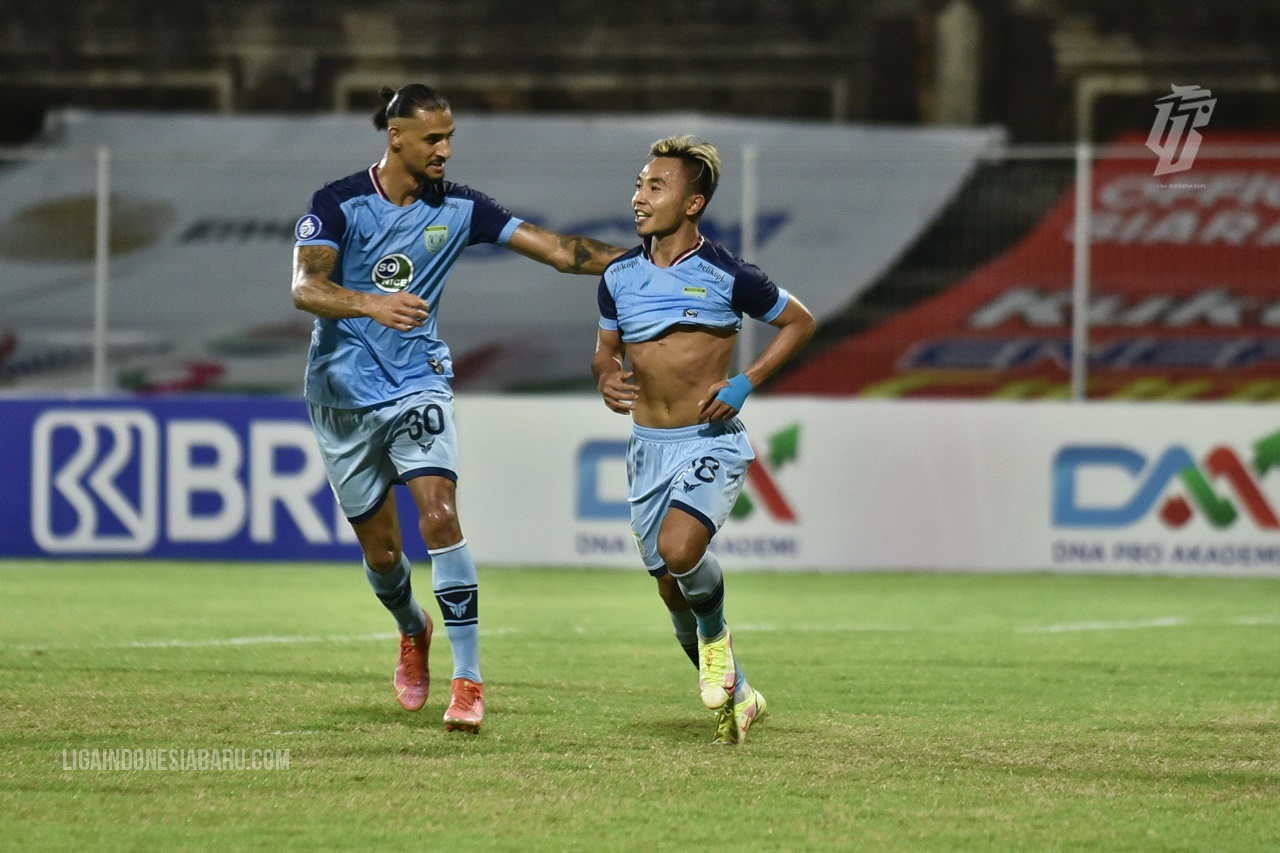 Selebrasi pemain Persela/lib