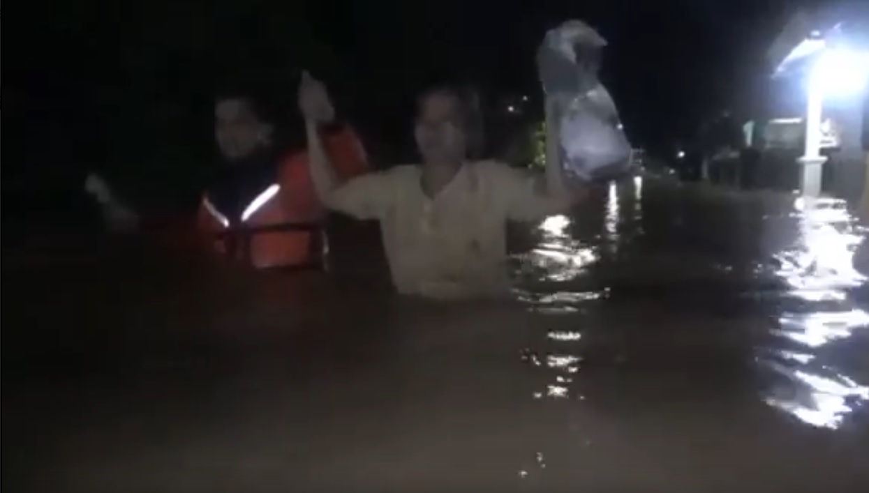 Banjir Jombang Meluas, Ketinggian Air Mencapai 2 Meter