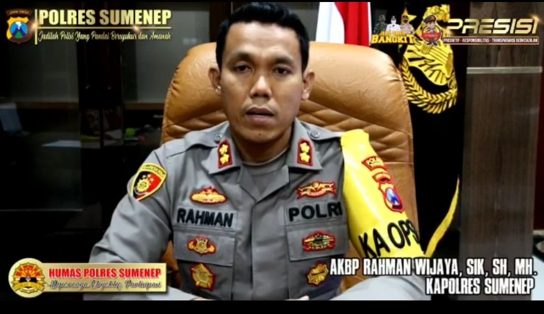 Kapolres Sumenep AKBP Rahman Wijaya/ist