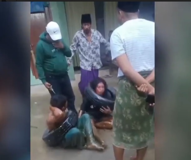 Kepergok, 2 Maling Motor Nyaris Dibakar Hidup-hidup