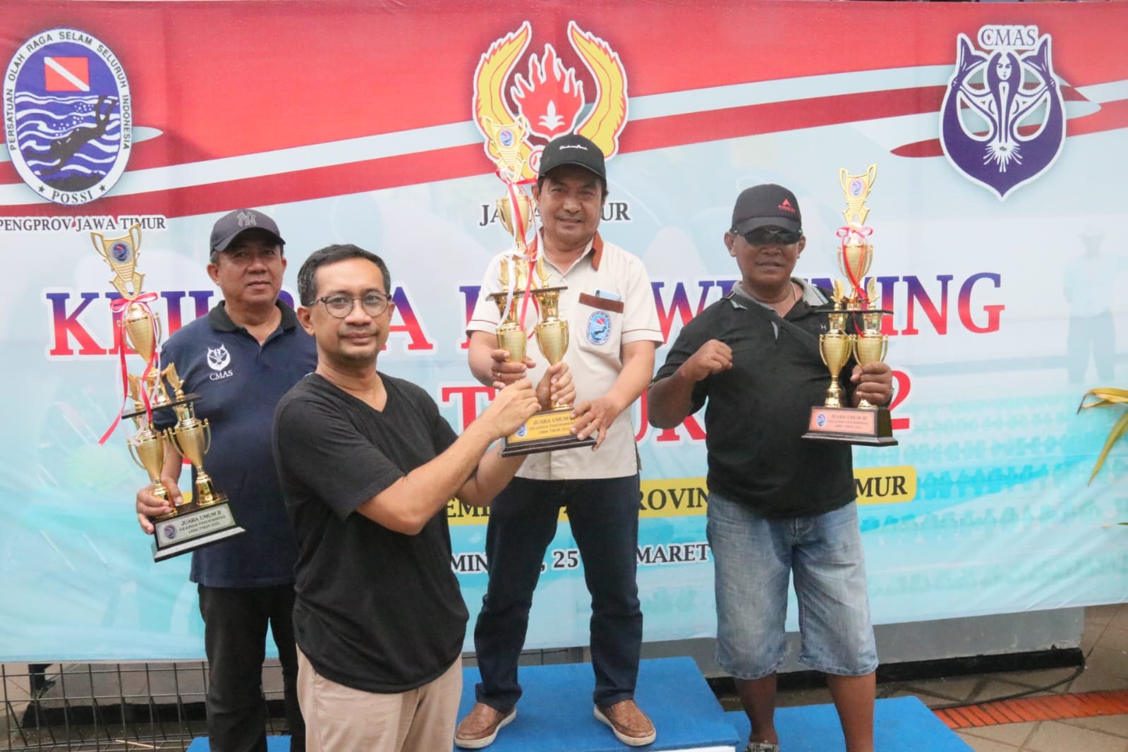 Masih Perkasa, Peselam Surabaya Juara Kejurda Fin Swimming