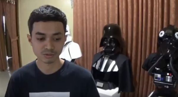 Buatan Anak Muda Magetan, Replika Helm Star Wars Tembus Singapura